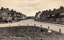 Early family scene with baby